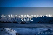 樱桃视频 吃瓜党聚集地 全记录，樱桃视频值吗