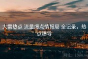 大雷热点 流量爆点情报局 全记录，热点爆导