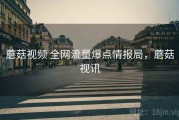 蘑菇视频 全网流量爆点情报局，蘑菇视讯